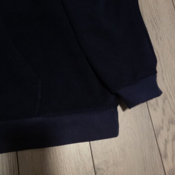 Gap Navy Fleece Oversized Y2k Vintage Hoodie - Picture 6 of 7